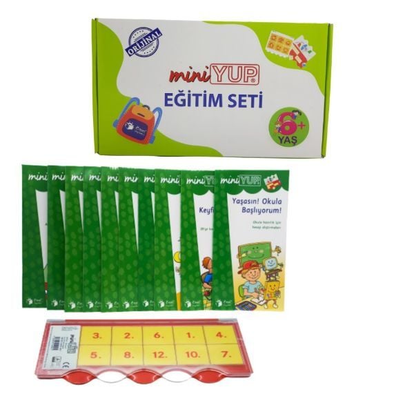 MiniYUP 6+ Yaş Dikkat Geliştirme Zeka Güçlendirme Eğitim Seti
