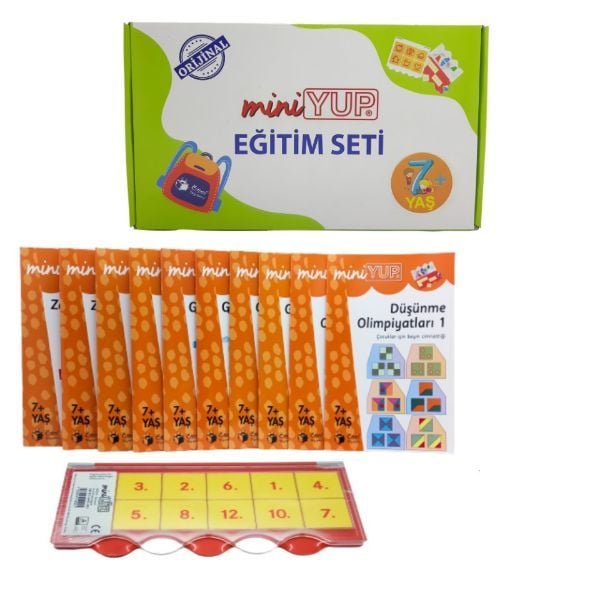 MiniYUP 7+ Yaş Görsel Dikkat ve Zeka Geliştirme Seti