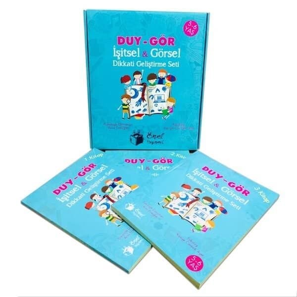 DUY-GÖR-İşitsel ve Görsel Dikkati Geliştirme Eğitim Seti 5-6 Yaş