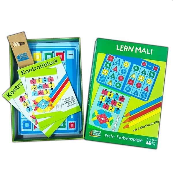 Lern Mal! (Öğren Bakalım) 5-7 Yaş Renkli Kodlama