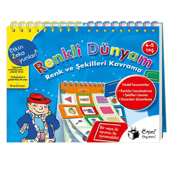 Renkli Dünyam – Renk ve Şekilleri Kavrama Oyunu/ 4-5 Yaş