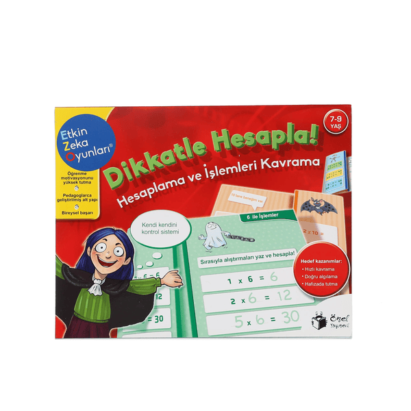 Dikkatle Hesapla – Hesaplama ve İşlemleri Kavrama / 7-9 Yaş