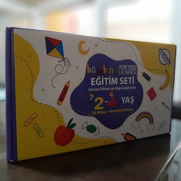 BambinoYUP 2-4 Yaş Dikkat ve Algı Geliştirme Eğitim Seti